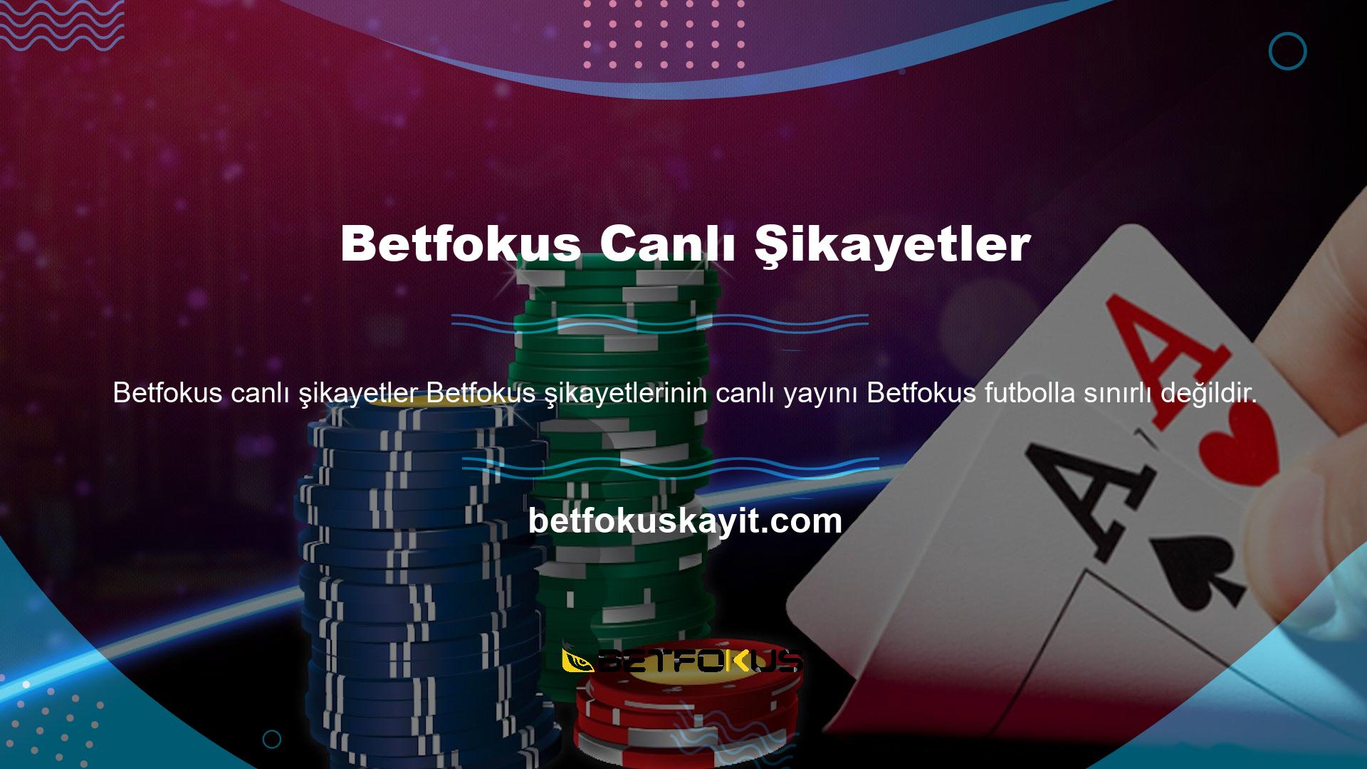 Betfokus TV'de farklı sporlar izleyebilirsiniz
